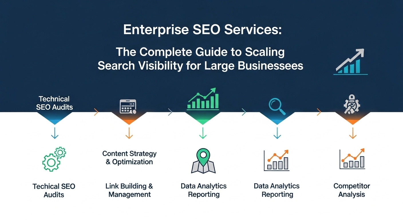 Enterprise SEO Services: The Complete Guide to Scaling Search Visibility for Large Businesses